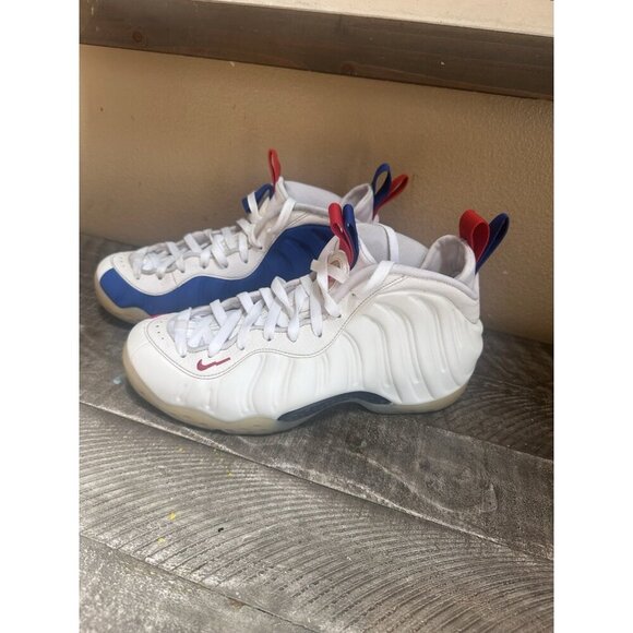 Nike Shoes - Nike Air Foamposite Shoes USA Red White Blue Olympics Women's Size 9